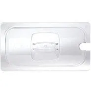 RUBBERMAID FULL SIZE, COLD FOOD PAN COVER, NOTCHED