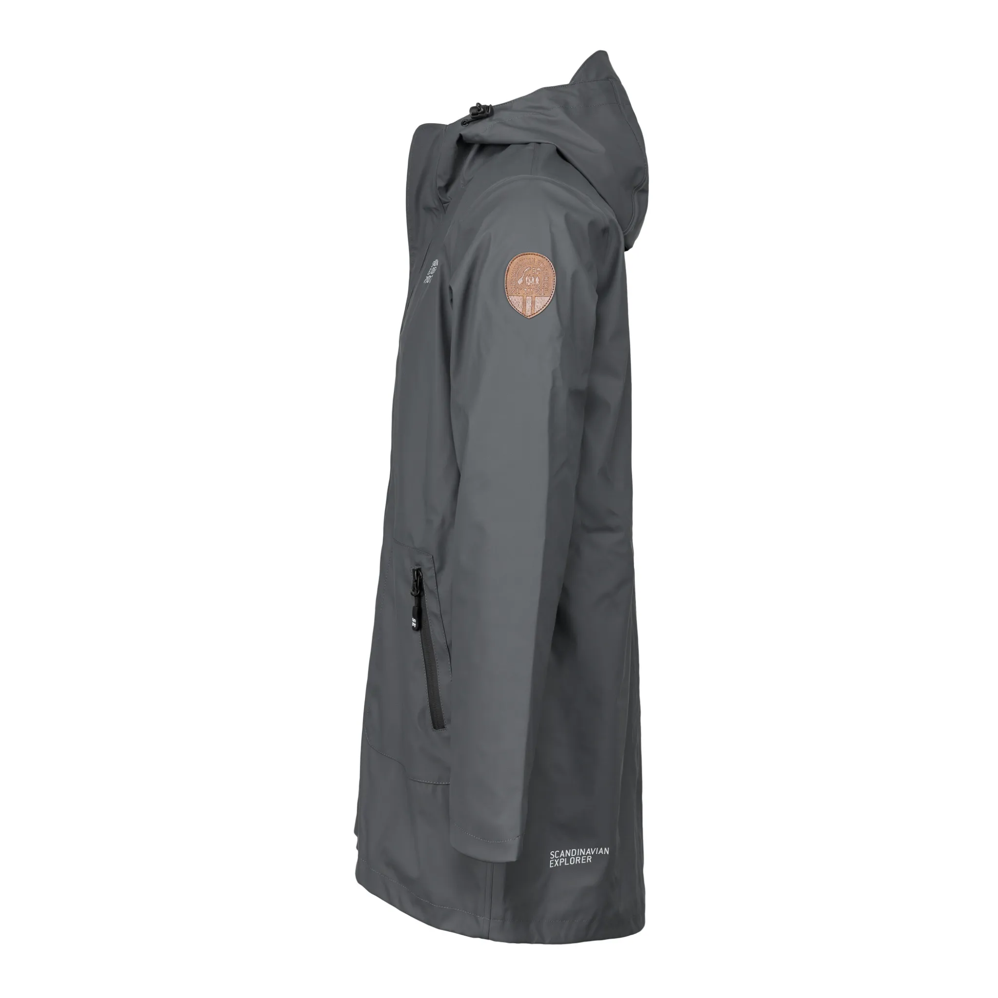 Scandinavian Raincoat - Dark Grey