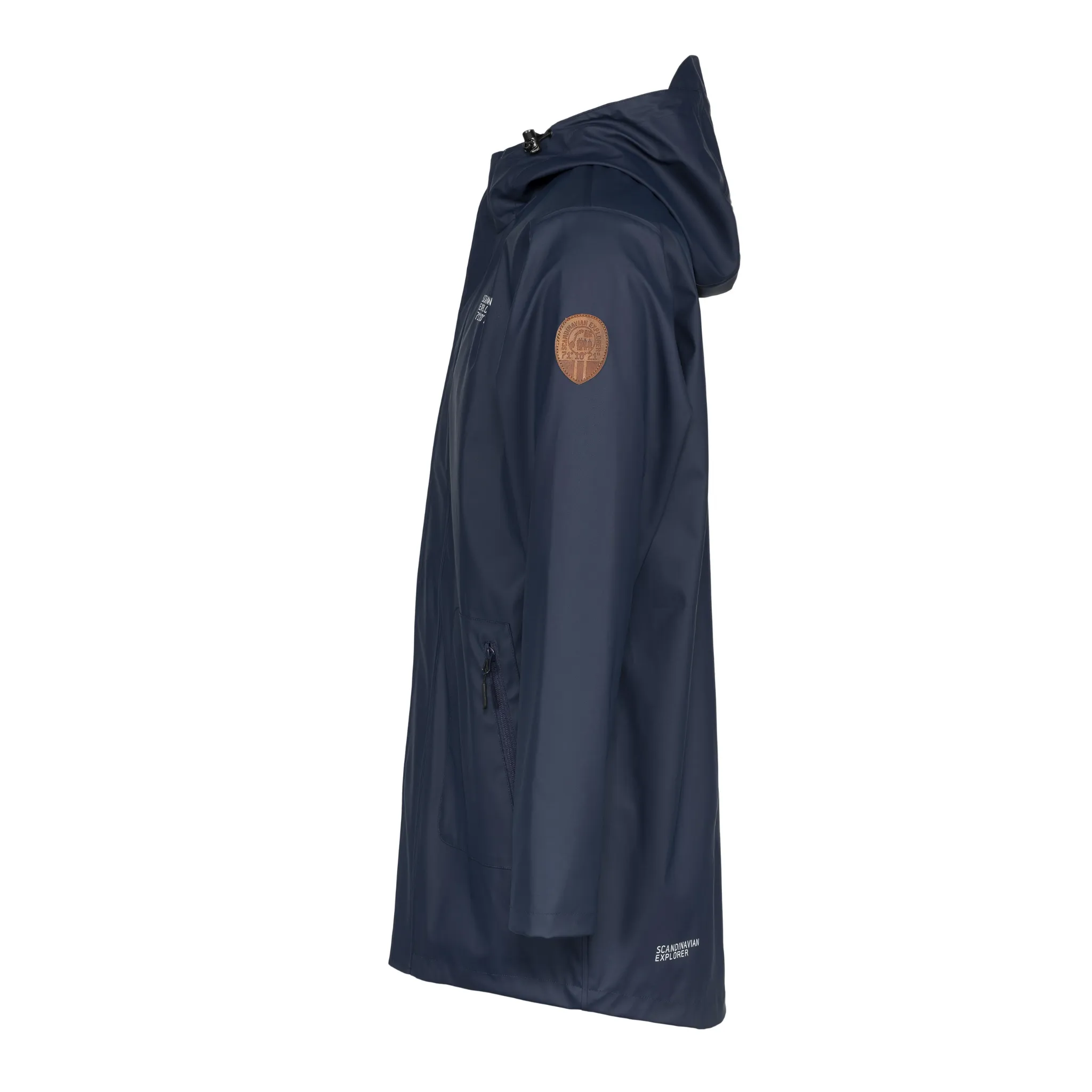 Scandinavian Raincoat- Navy