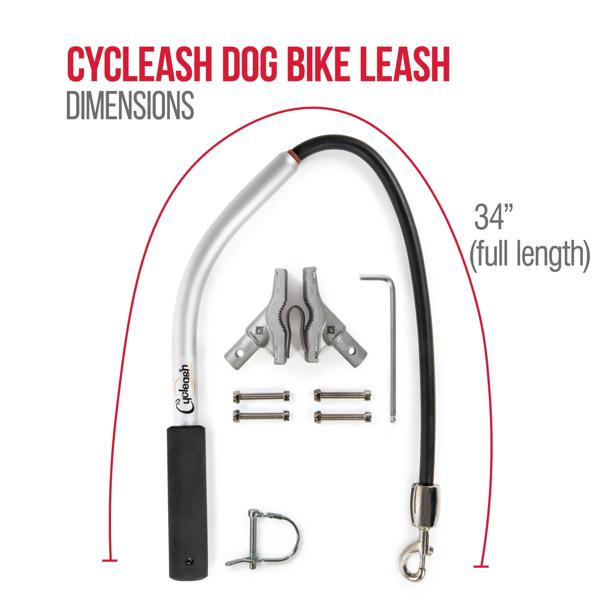 Sherpa - Cycleash Universal Bicycle Dog Leash