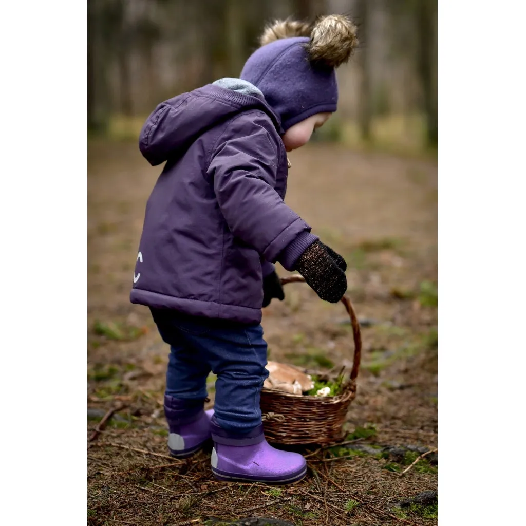 Short Winter Wellies - Glitter