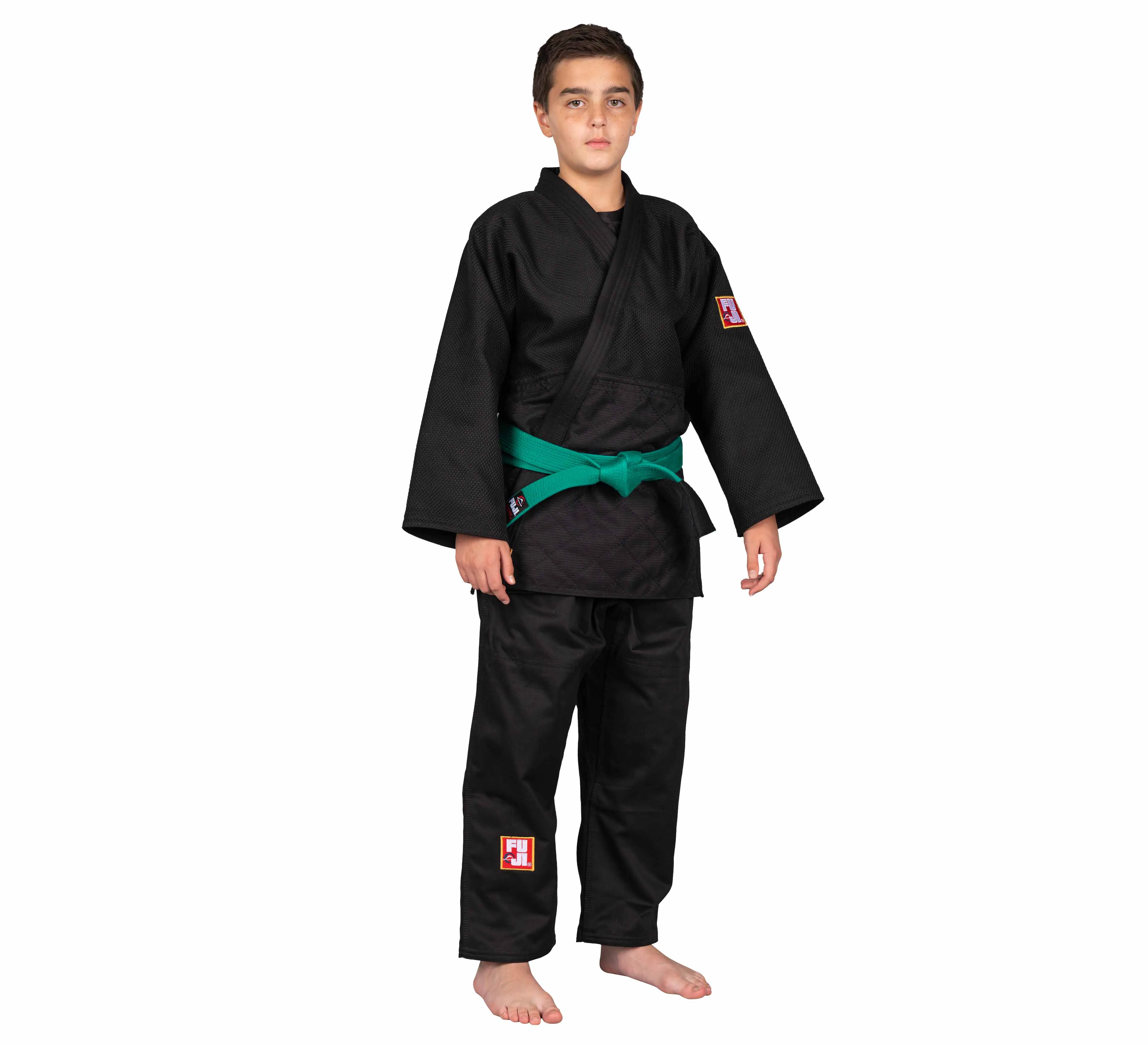 Single Weave Judo Gi Black