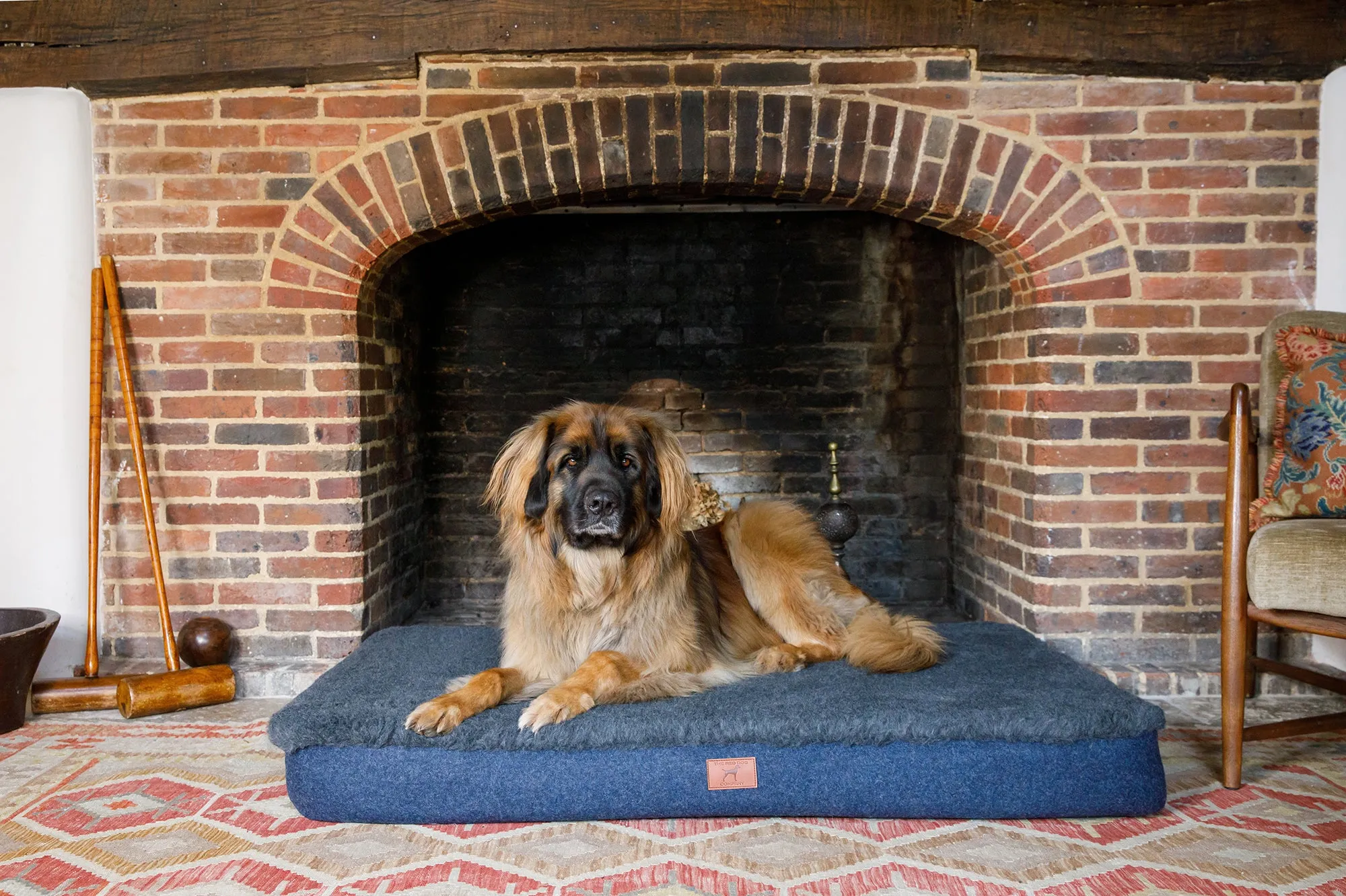 Slate Grey Giant Dog Mat