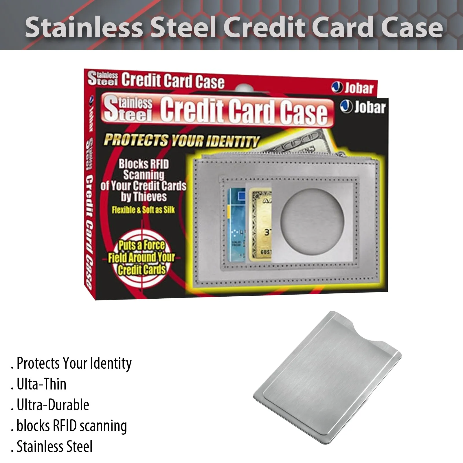 Stainless Steel Credit Card Case