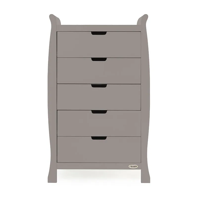 Stamford Classic 7 Piece Nursery Room Set - Warm Grey