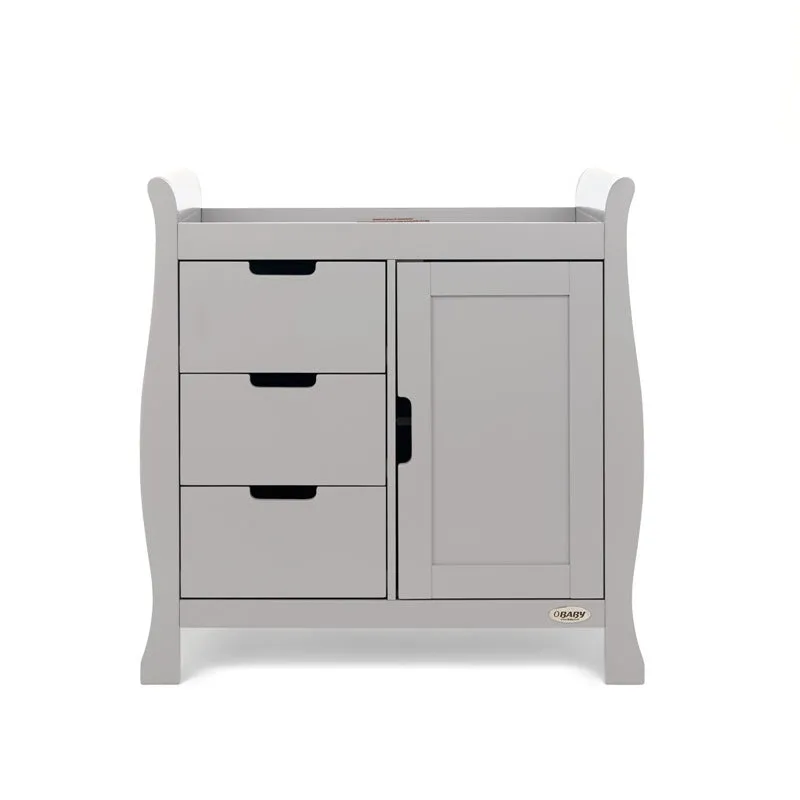 Stamford Luxe 2 Piece Nursery Room Set - Warm Grey