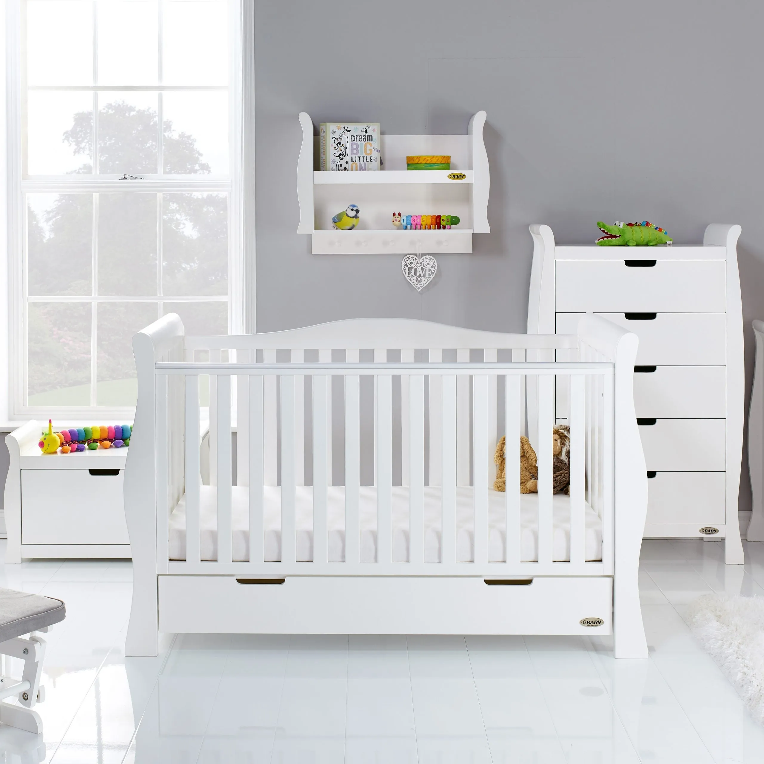 Stamford Luxe 5 Piece Nursery Room Set