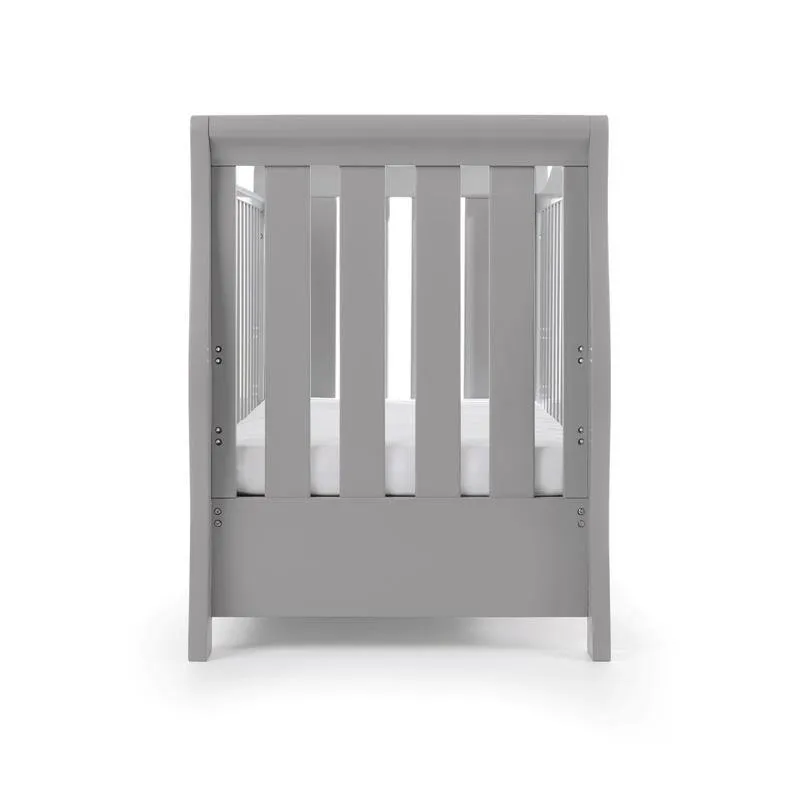 Stamford Luxe Cot Bed - Warm Grey