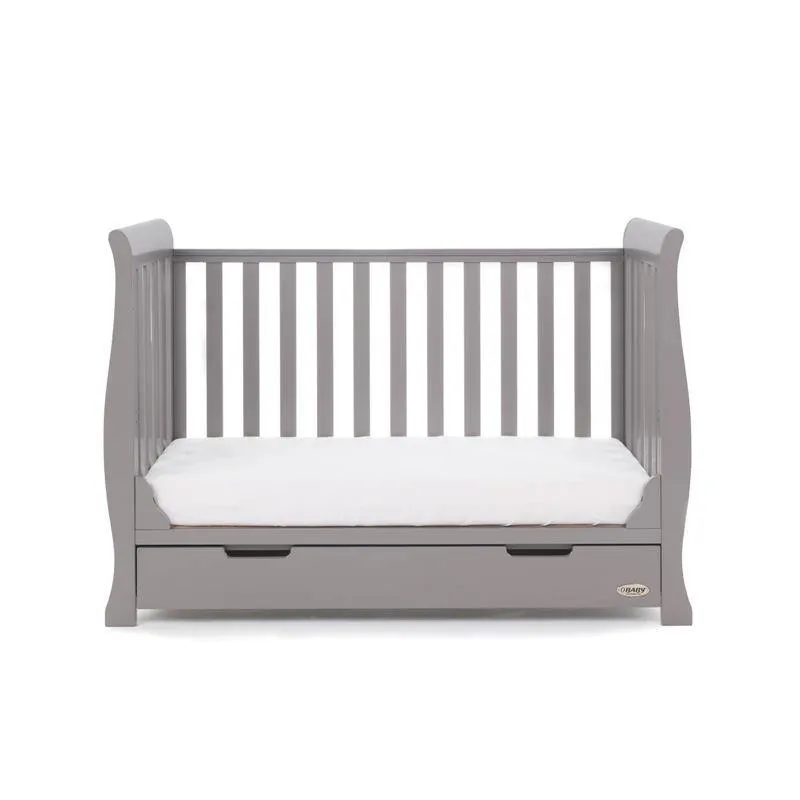 Stamford Mini Sleigh 3 Piece Nursery Room Set - White