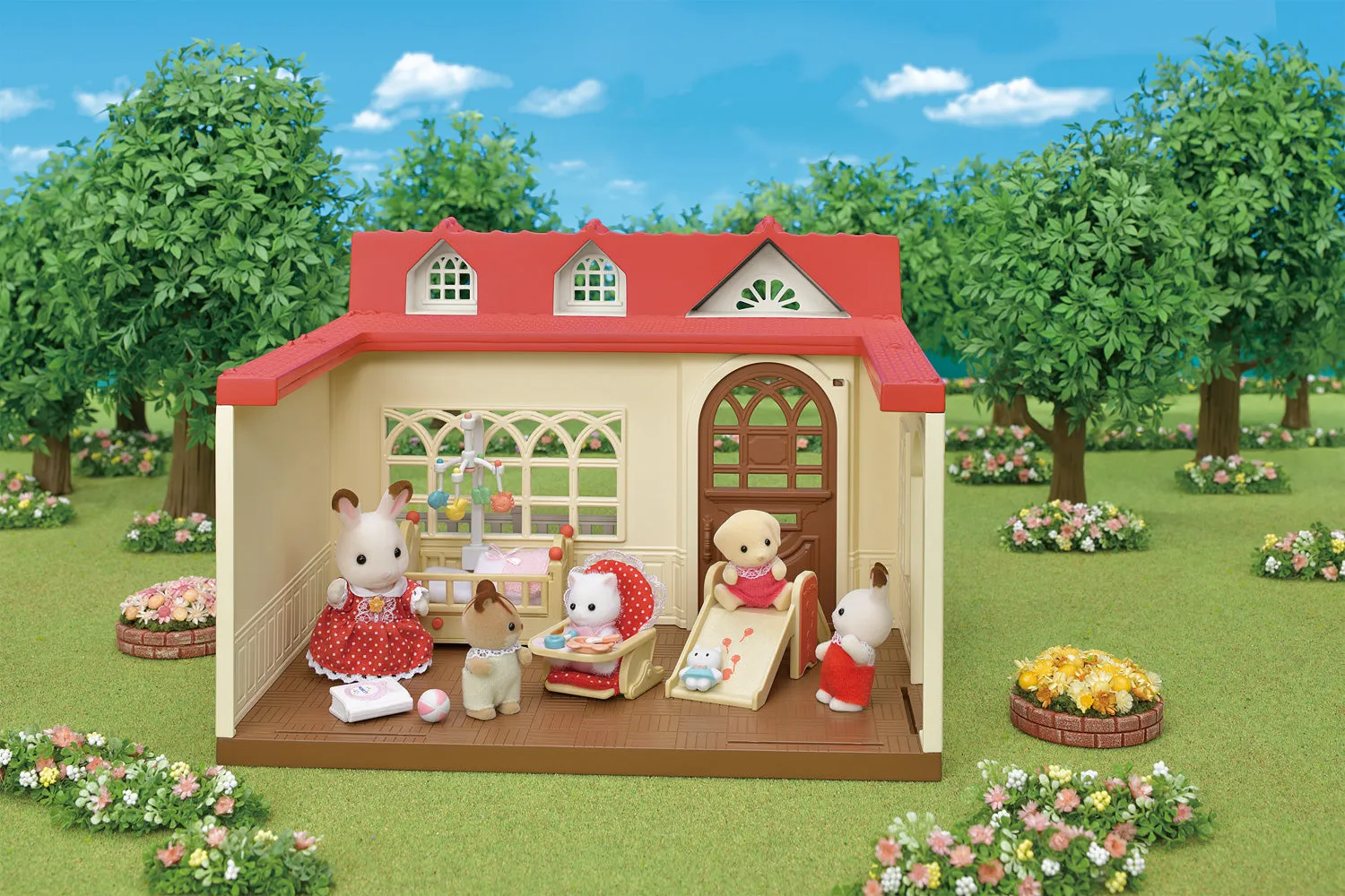 Sweet Raspberry Calico Critters Home