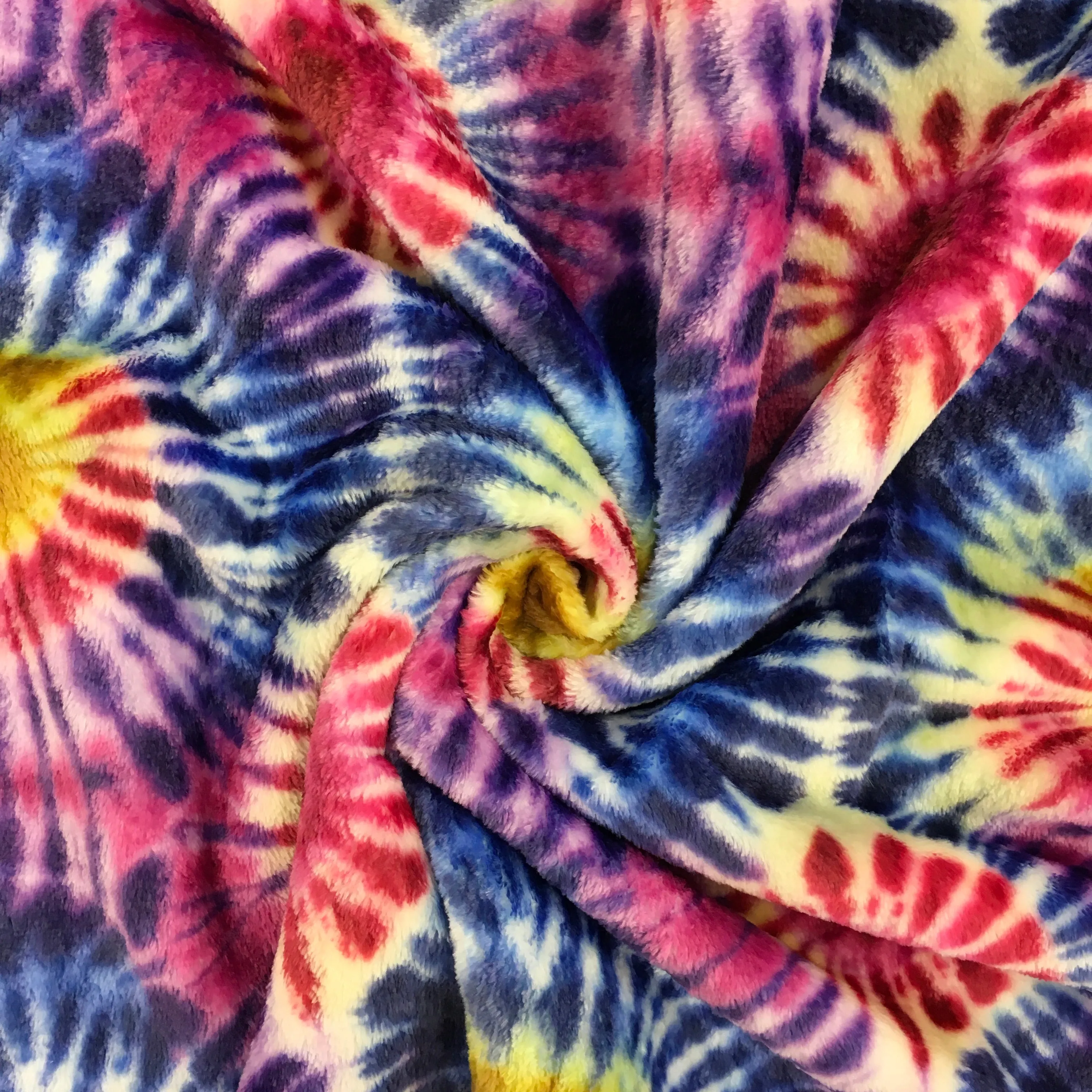 Tie Dye Cuddle Fleece