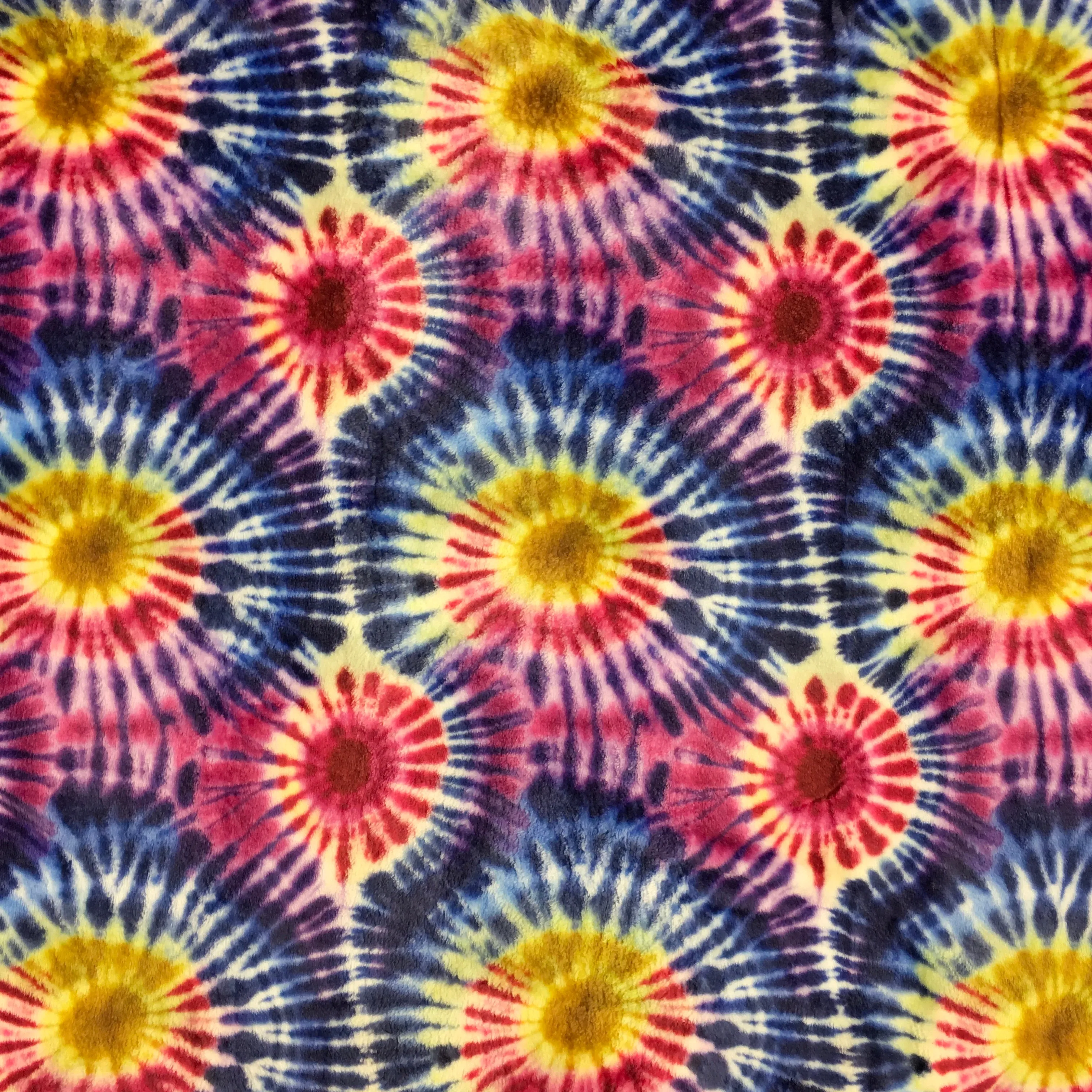 Tie Dye Cuddle Fleece