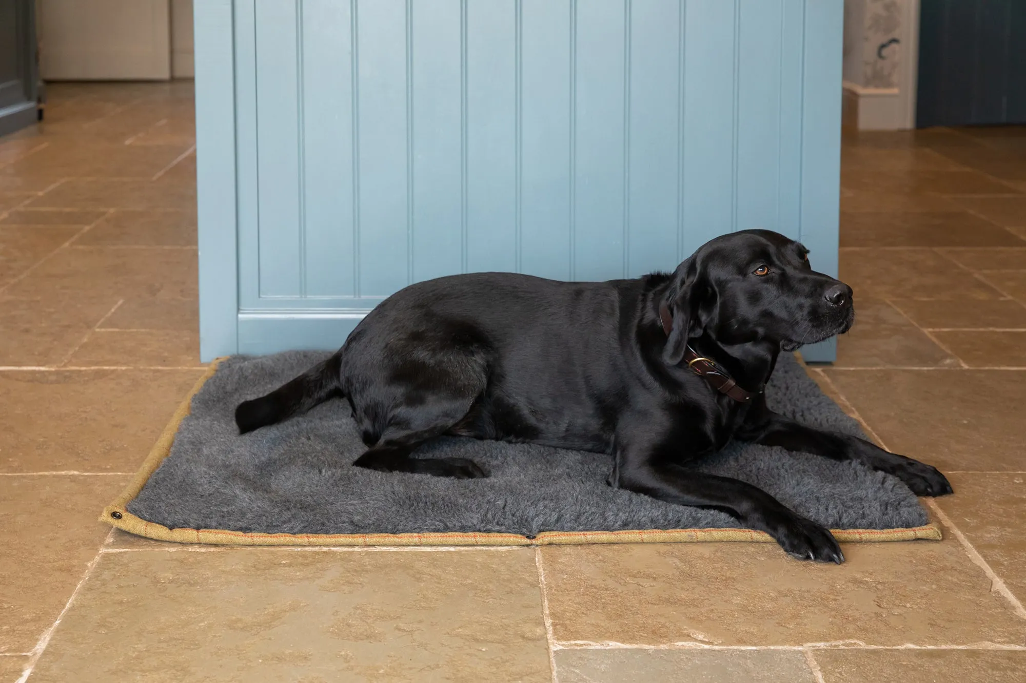 Tweed Dog Roll Mat