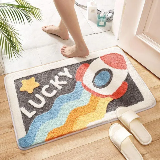 Various Styles Soft Absorbent Bath Mats