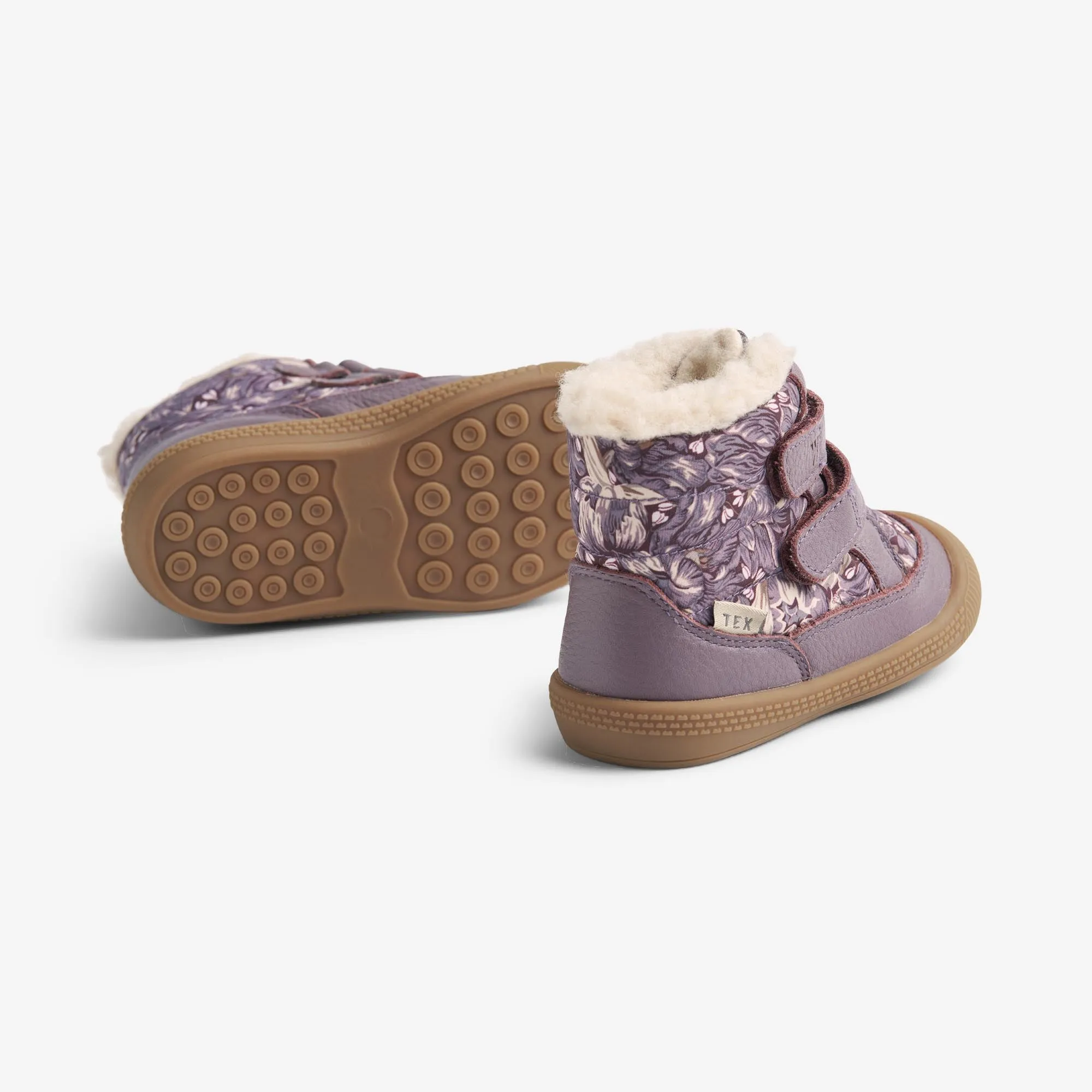 Winterboot Daxi Tex - purple tulips