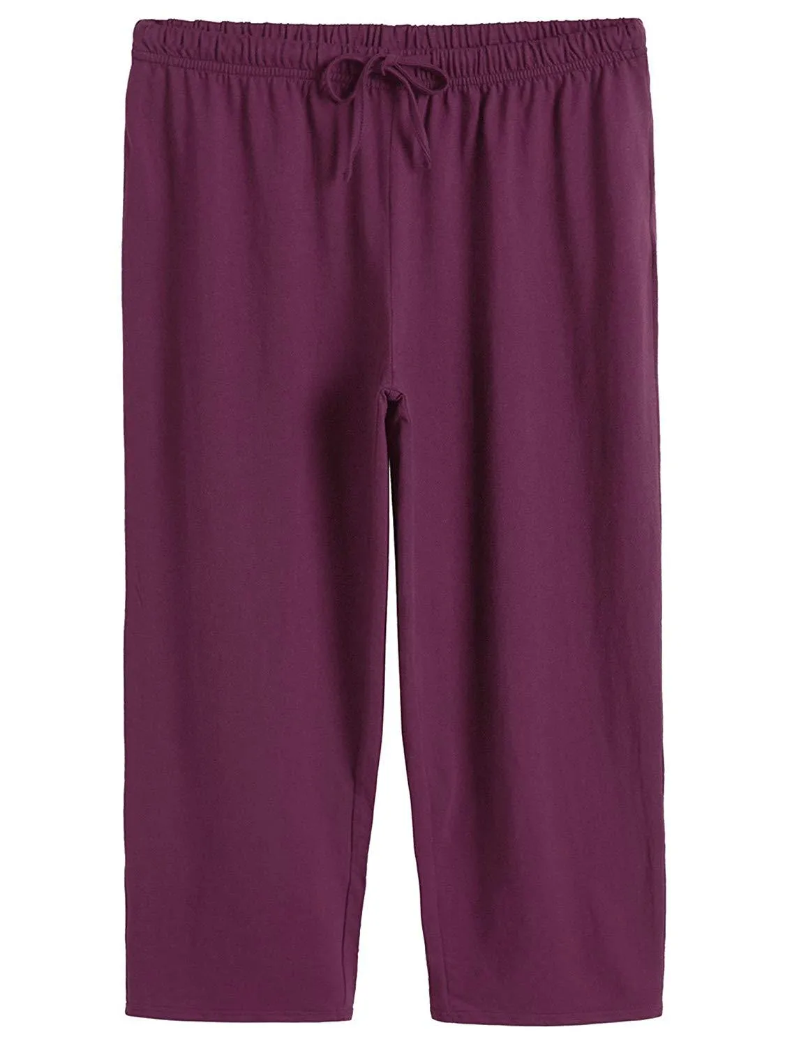 Women's Cotton Capri Pants Sleep Capris