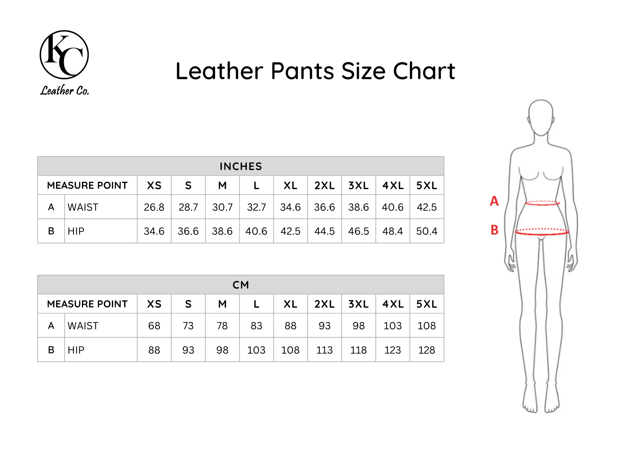 Women's High Waisted Leather Pants - Sarah