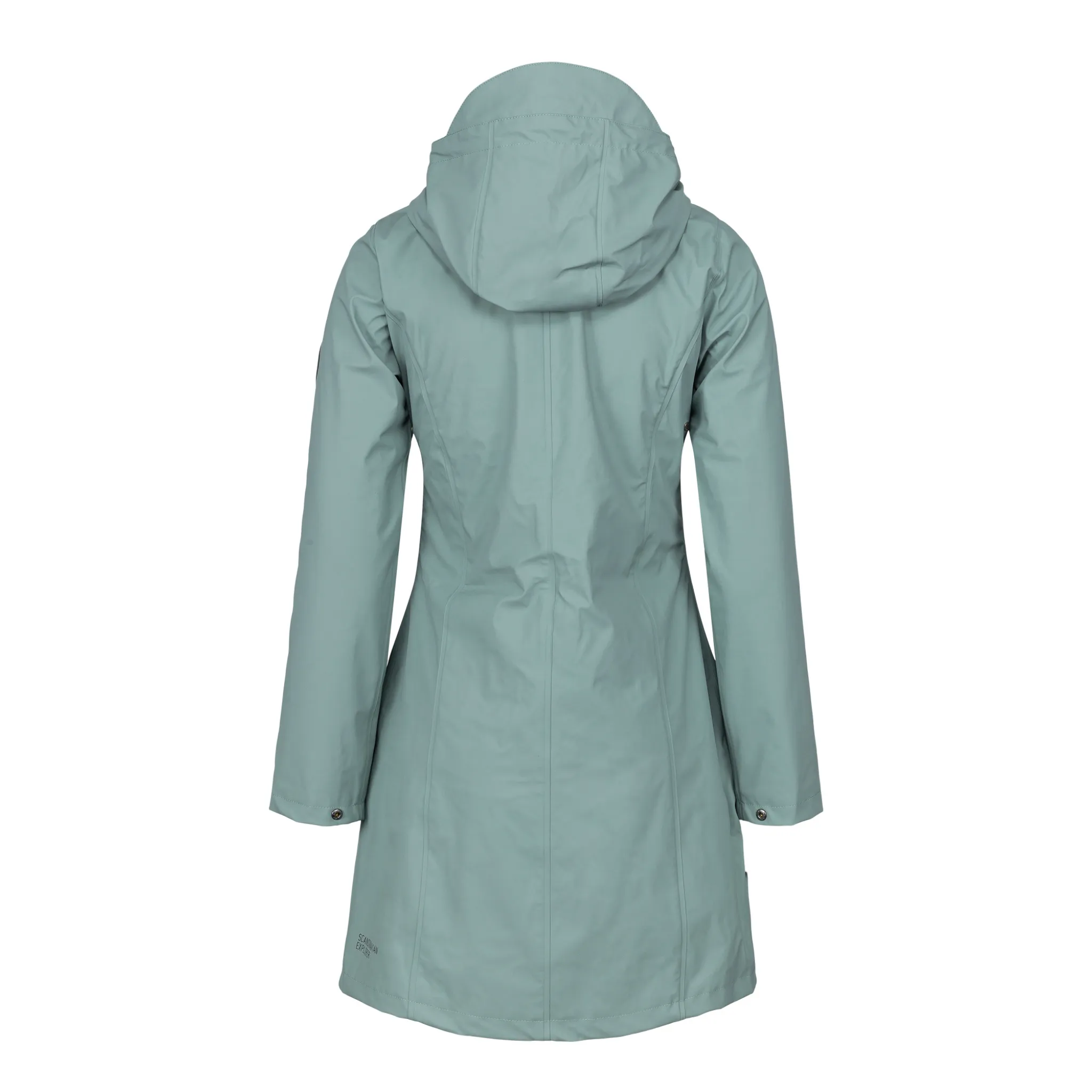 Women's Scandinavian Raincoat - Light Green